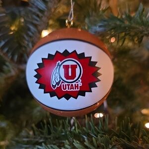 Utah Utes | NBL Mini Replica Ornament, Collectors Series Christmas, Holiday